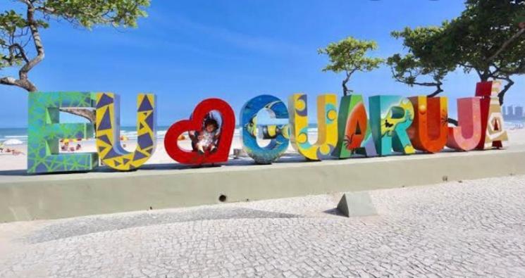 Appartamento Aconchego Guarujá Esterno foto